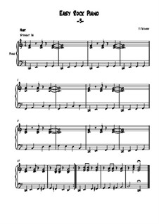 Easy Rock Piano: Nr.3 by Joerg Kehrer