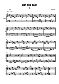 Easy Rock Piano: Nr.5 by Joerg Kehrer