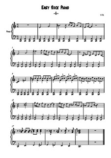 Easy Rock Piano: Nr.6 by Joerg Kehrer