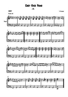 Easy Rock Piano: Nr.7 by Joerg Kehrer