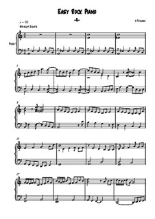 Easy Rock Piano: Nr.8 by Joerg Kehrer