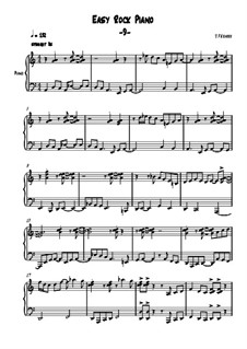 Easy Rock Piano: Nr.9 by Joerg Kehrer