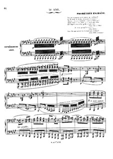 Grosse Sonate 'Les quatre âges', Op.33: Teil 'Prométhée enchaîné' by Charles-Valentin Alkan