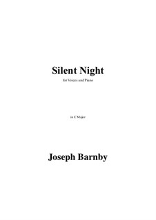 Silent Night in C Major: Silent Night in C Major by Joseph Barnby