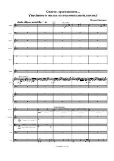 Sacred, precious... Taken into life from childhood memories!, Op.1 No.3: Sacred, precious... Taken into life from childhood memories! by Kirill Bugaenko