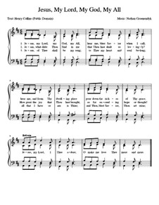 Hymn: Jesus, My Lord, My God, My All: Hymn: Jesus, My Lord, My God, My All by Nathan Groenendyk