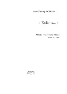 Enfants: Enfants by Jean-Thierry Boisseau