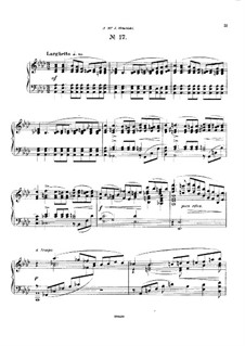 Fünfundzwanzig Präludien, Op.64: Präludium Nr.17 by César Cui