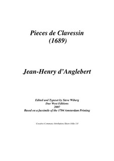 Ausgewählte Stücke: Ausgewählte Stücke by Jean-Henri d'Anglebert