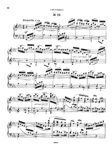 Fünfundzwanzig Präludien, Op.64: Präludium Nr.19 by César Cui