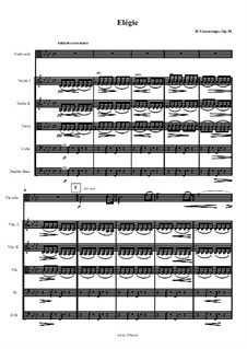 Elegie, Op.30: For viola and string orchestra by Henri Vieuxtemps