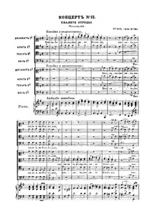 10 концертов: Концерт No.2 by Dmitri Bortnjanski