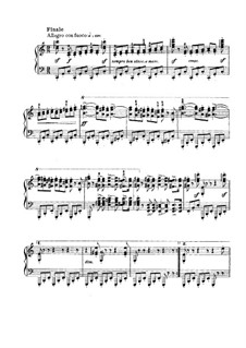 Sonate für Klavier Nr.1 in C-Dur, Op.1: Teil IV by Johannes Brahms