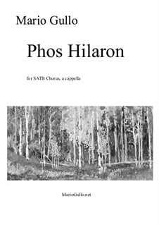 Phos Hilaron: Phos Hilaron by Mario Gullo