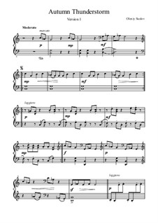 Autumn Thunderstorm: Version 1 by Olexiy Suslov