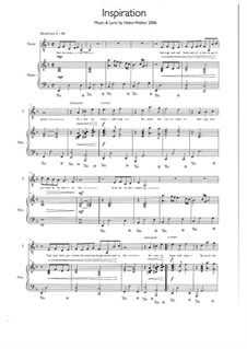 Inspiration: Inspiration by Helen Walker