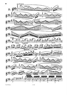 Bouquet des tons. Etude No.21, Op.125: Bouquet des tons. Etude No.21 by Anton Bernhard Fürstenau