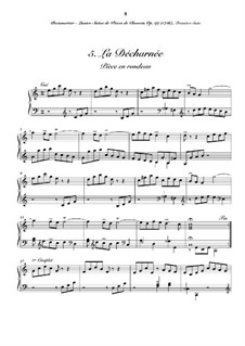 Suite Nr.1 für Cembalo: Nr.5 La décharnée by Joseph Bodin de Boismortier