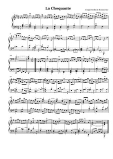 Suite Nr.2 für Cembalo: Nr.3 La choquante by Joseph Bodin de Boismortier