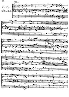 La de Valmallette for Violin and Harpsichord: La de Valmallette for Violin and Harpsichord by Jacques Duphly