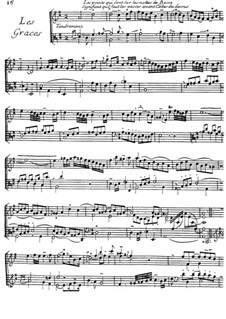 Les Graces: Les Graces by Jacques Duphly