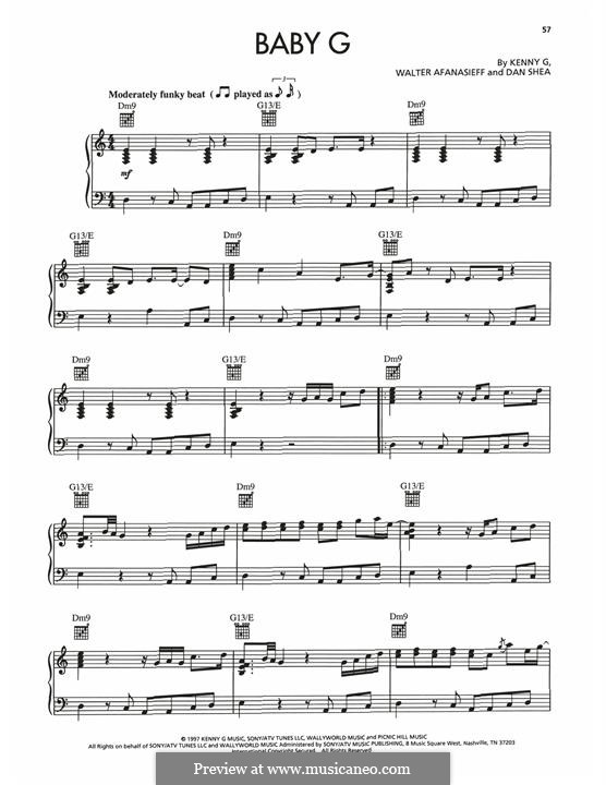 Baby G (Kenny G): Baby G (Kenny G) by Walter Afanasieff