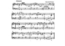 Allemande in h-Moll: Allemande in h-Moll by Johann Jacob Froberger