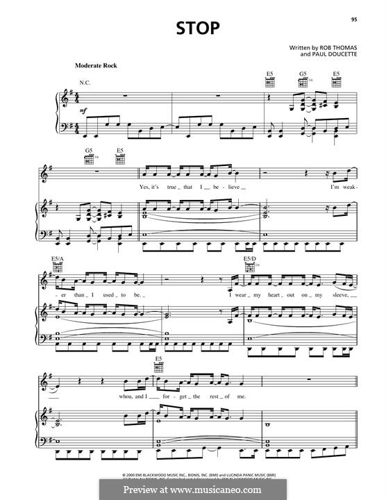 Stop (Matchbox Twenty): Stop (Matchbox Twenty) by Paul Doucette