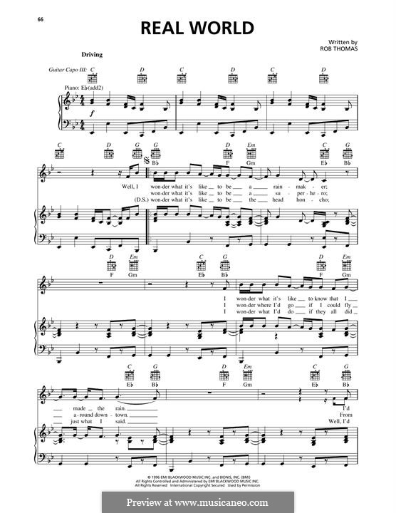 Real World (Matchbox Twenty): Real World (Matchbox Twenty) by Rob Thomas