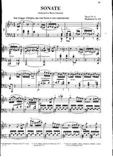 Sonaten für Klavier, H.8 Op.1: Sonate Nr.3 in c-Moll by John Field