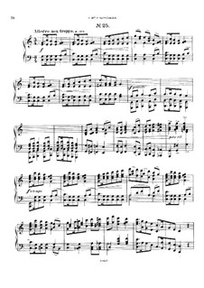 Fünfundzwanzig Präludien, Op.64: Präludium Nr.25 by César Cui