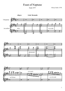 Feast of Neptune: Suite for Accordion and Vibraphone Part 5, 6 by Olexiy Suslov