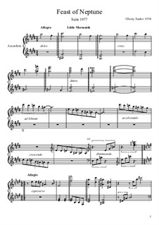 Feast of Neptune: Suite for Accordion part 5, 6 by Olexiy Suslov