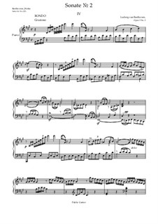 Sonate Nr.2: Teil IV by Ludwig van Beethoven