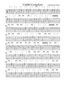 Caldibi castigliano, f.3: Caldibi castigliano by Joan Ambrosio Dalza