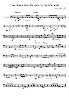 Feast of Neptune: Suite for Trombone Part 3, 4 by Olexiy Suslov