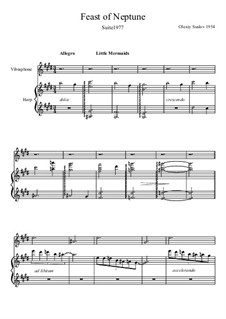 Feast of Neptune: Suite for Harp and Vibraphone Part 5, 6 by Olexiy Suslov