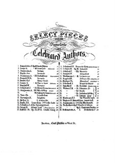 Albumblätter, Op.7: Stück Nr.2 by Theodor Kirchner