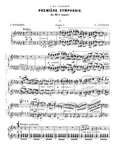 Sinfonie Nr.1 in Es-Dur: Movement I (Piano I) by Alexander Porfiryevich Borodin