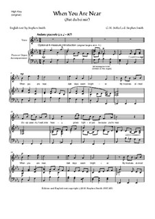 Bist du bei mir: Für Stimme und Klavier by Stöltzel Stöltzel