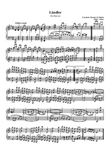 Ländler: Ländler by Friedrich Theodor Fröhlich