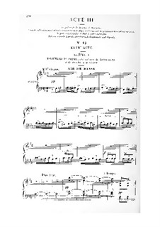 Egmont: Akte III-IV, für Stimmen und Klavier by Gaston Salvayre