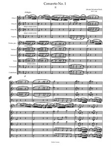 Brandenburgisches Konzert Nr.1 in F-Dur, BWV 1046: Teil II by Johann Sebastian Bach