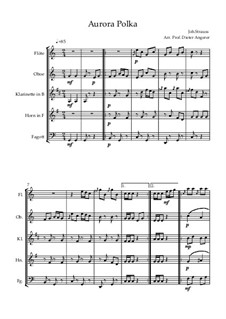 Aurora Polka, Op.165: Aurora Polka by Johann Strauss (Sohn)
