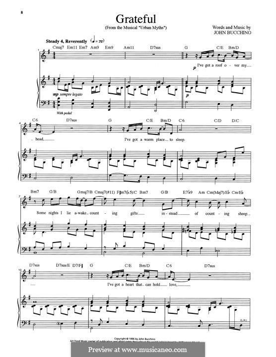 Grateful: Grateful by John Bucchino