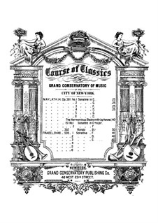 Fünf Sonatinen für Klavier, Op.505: Sonatine Nr.3 in c-Moll by Charles Fradel