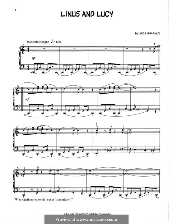 Piano version: Für einen Interpreten by Vince Guaraldi