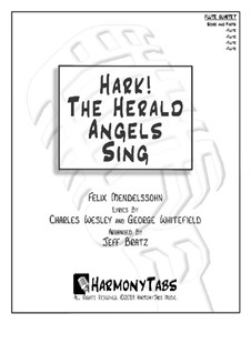 Ensemble version: Für Flötenquartett by Felix Mendelssohn-Bartholdy