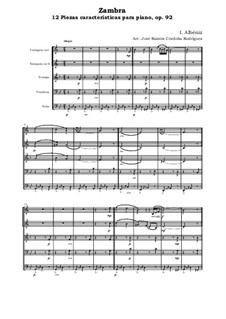 Spanische Suite, Op.97: No.4 Zambra granadina by Isaac Albéniz