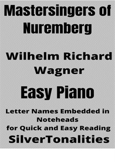 Fragmente: Theme, for easy piano 2nd Edition by Richard Wagner